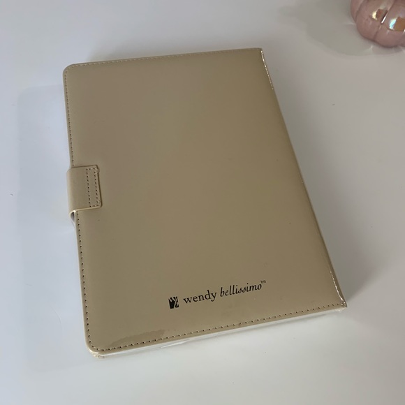 NWT Faux Leather Cream Journal - Picture 5 of 8